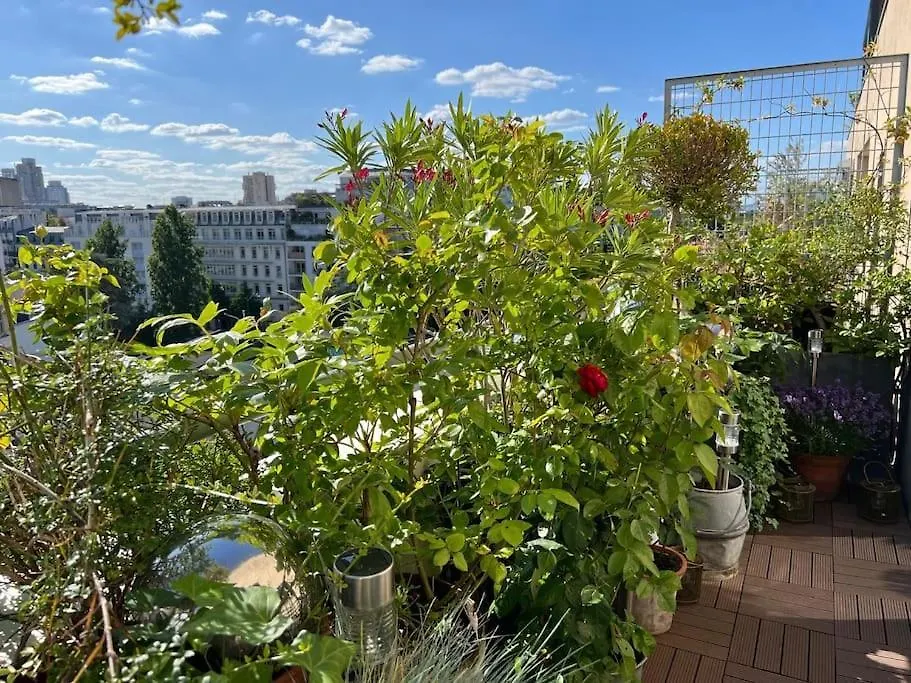 Superbe Duplex Paris-rooftop Vue Panoramique Apartment