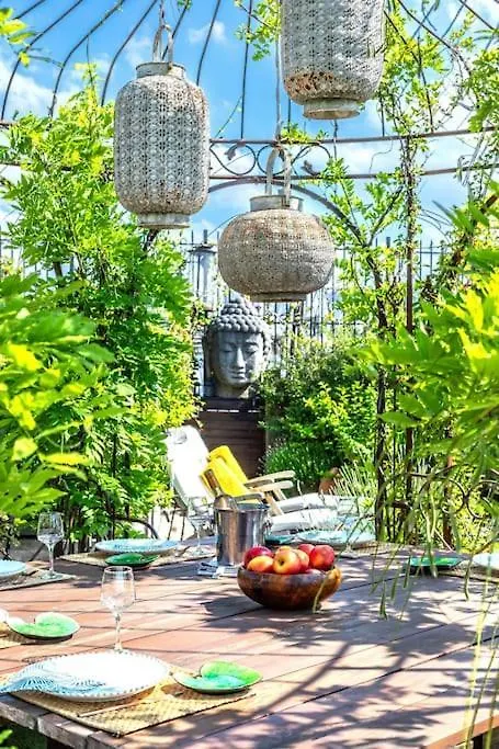 Superbe Duplex Paris-rooftop Vue Panoramique Daire