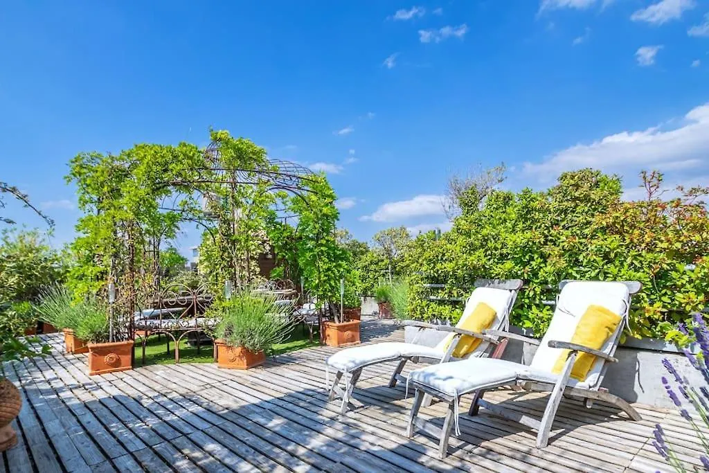 Superbe Duplex Paris-rooftop Vue Panoramique Daire
