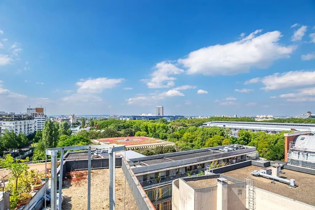 Daire Superbe Duplex Paris-rooftop Vue Panoramique