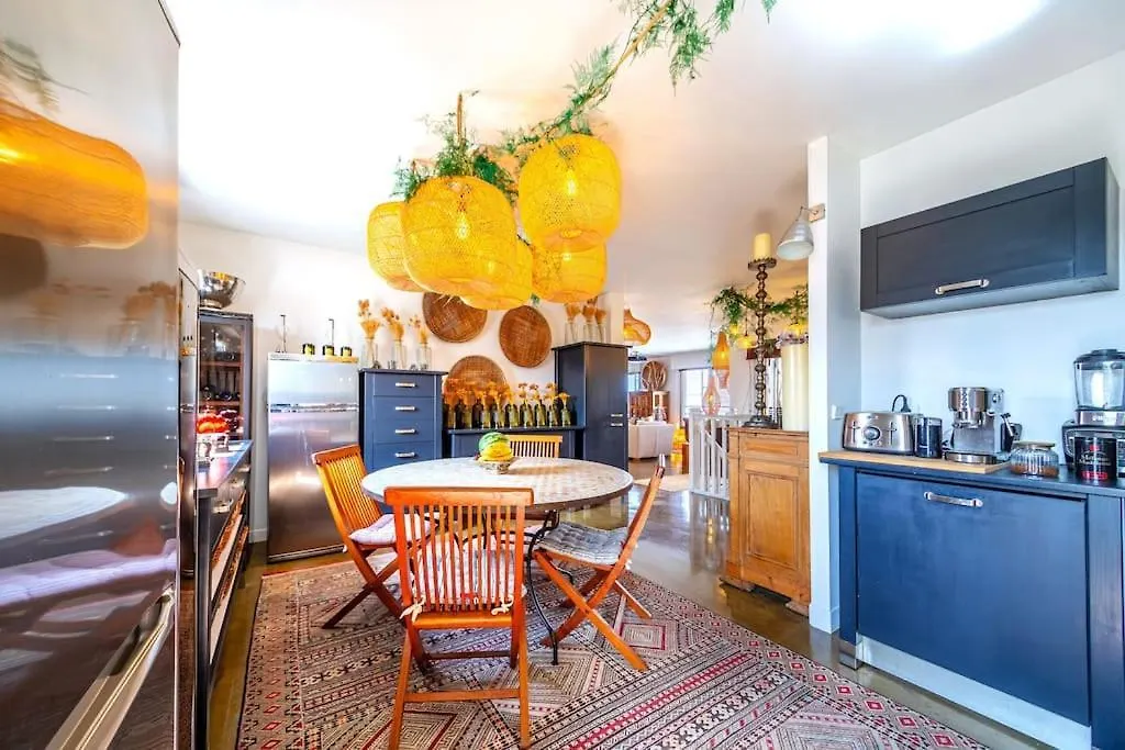 Daire Superbe Duplex Paris-rooftop Vue Panoramique