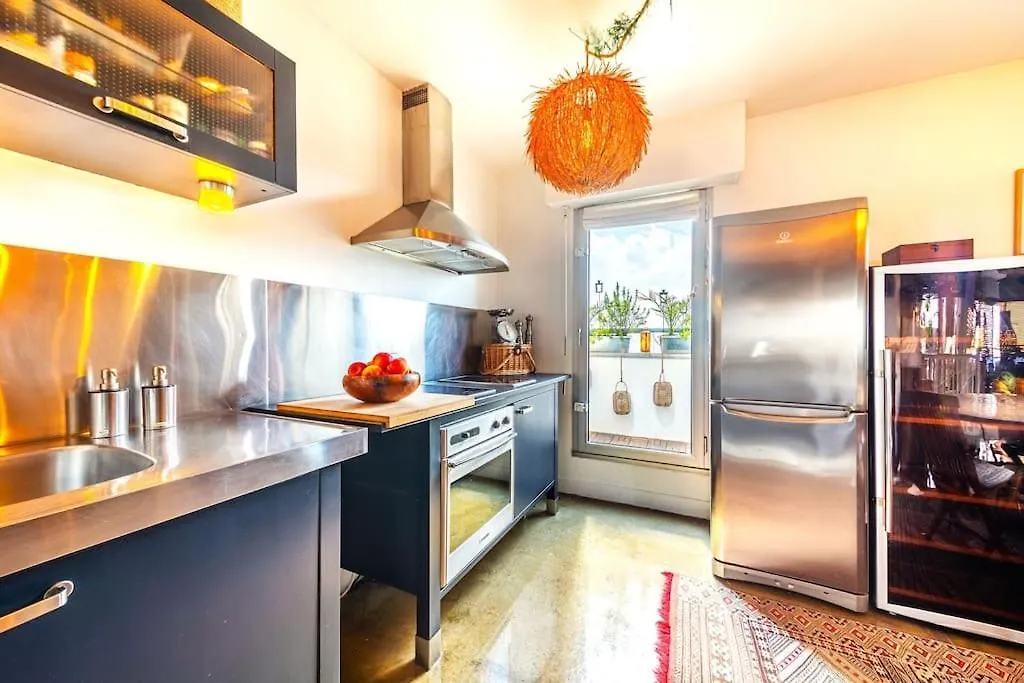 Superbe Duplex Paris-rooftop Vue Panoramique Daire Paris