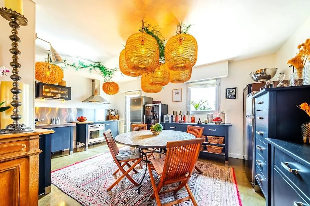 Superbe Duplex Paris-rooftop Vue Panoramique Daire *