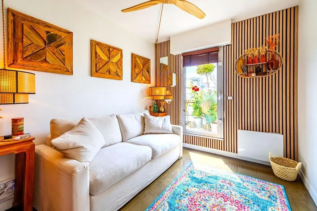 Superbe Duplex Paris-rooftop Vue Panoramique Daire *